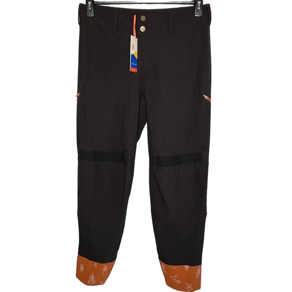 Wild Rye Freyah Soft Shell Bike Pant in Terracotta NWT Women Size 12 $189 MSRP - Picture 2 of 16